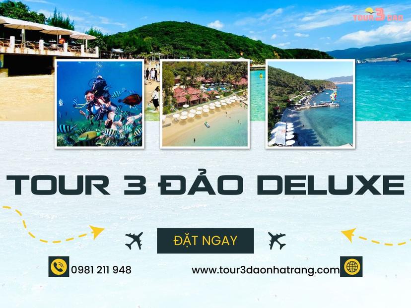 Tour 3 Đảo Deluxe Nha Trang