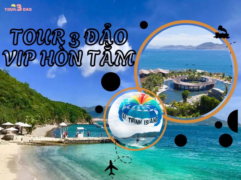 Tour 3 Đảo Vip Hòn Tằm Nha Trang