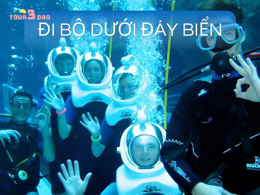 Tour Đi Bộ Dưới Biển Nha Trang